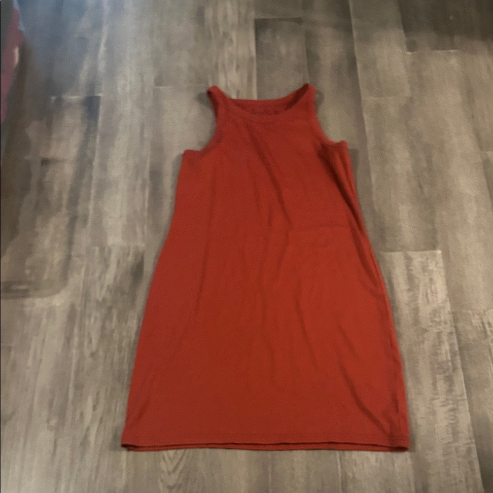 GAP Sleeveless Rust Dress
